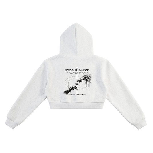 Essential Cropped Hoodie ISAIAH 41:10