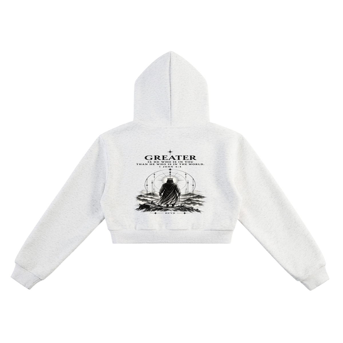 Essential Cropped Hoodie