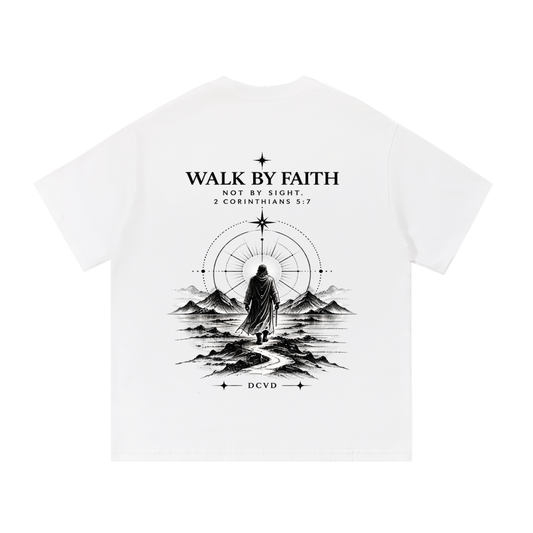 Essential Cotton T-Shirt 2 CORINTHIANS 5:7