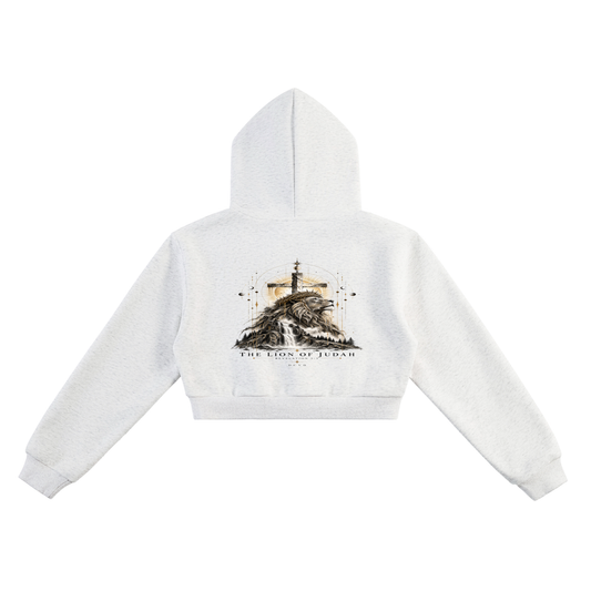 Essential Cropped Hoodie REVELATIONS 5:5