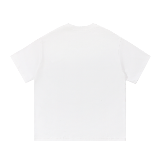 Cotton T-Shirt Thousand Black Birds Vision