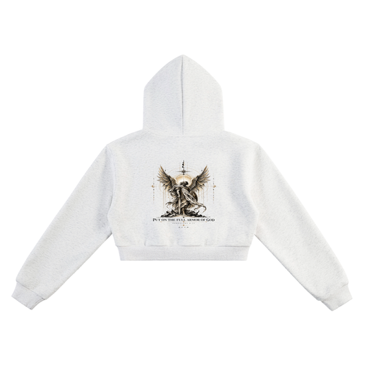 Essential Cropped Hoodie EPHESIANS 16:11