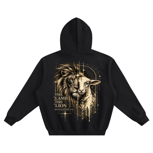 Fleeced Boxy Hoodie Revelation 5:6