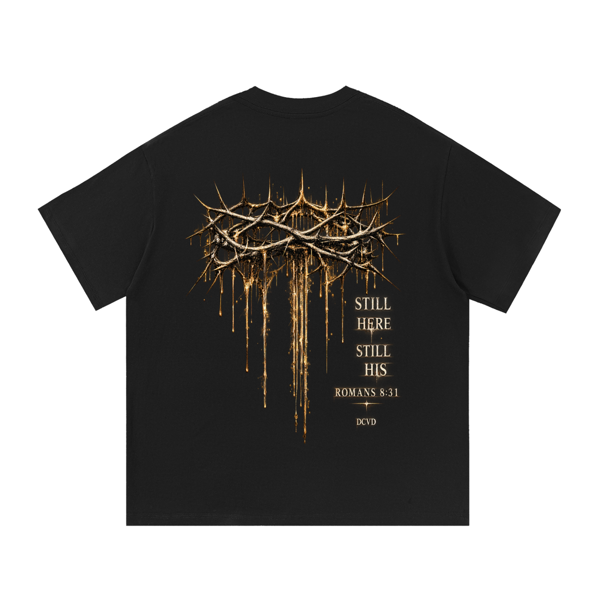 Cotton T-Shirt ROMANS 8:31