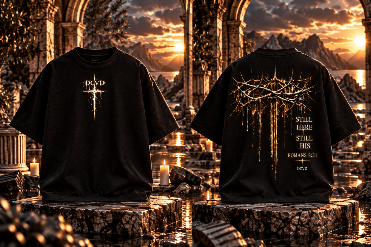 Cotton T-Shirt ROMANS 8:31