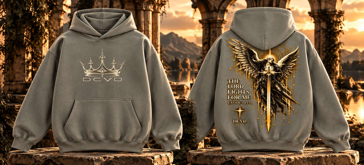 Fleeced Boxy Hoodie EXODUS 14:14