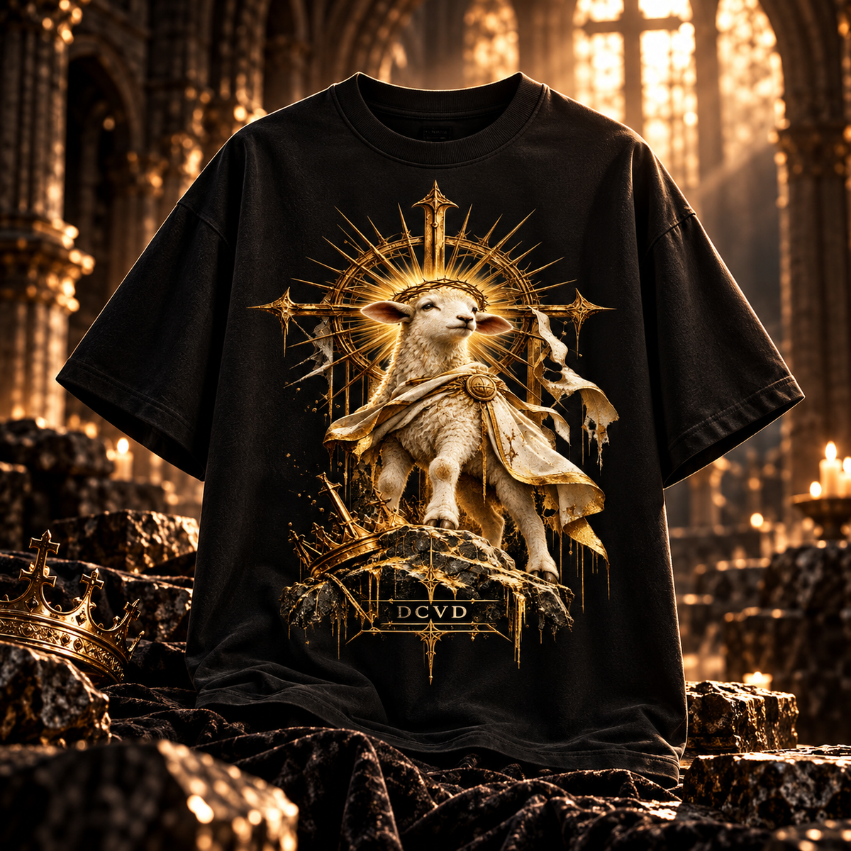 Essential Cotton T-Shirt THE GOLDEN LAMB.
