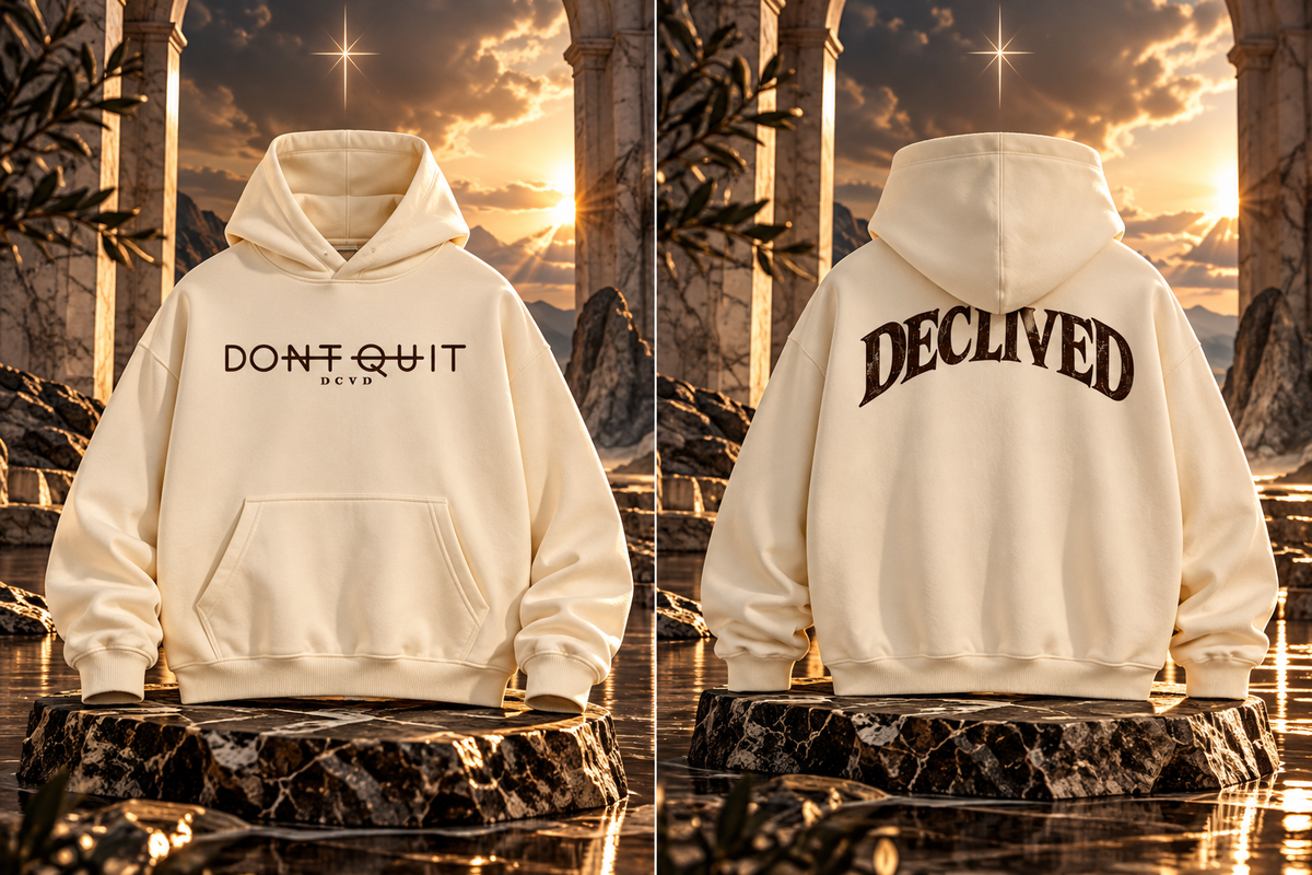 Fleeced Boxy Hoodie