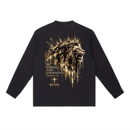 Essential Crewneck Long-Sleeve T-Shirt Joshua 1:9