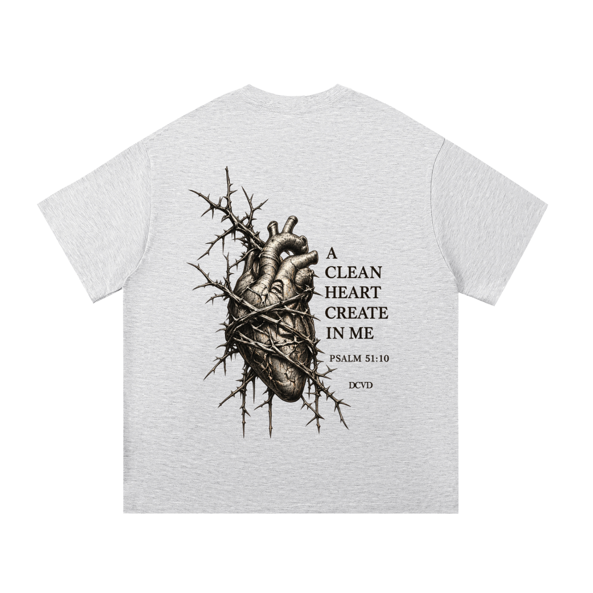 Essential Cotton T-Shirt PSALM 51:10