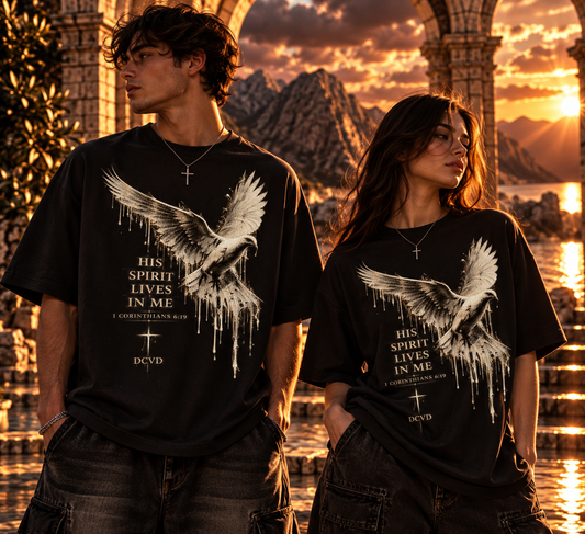 Essential Cotton T-Shirt 1 Corinthians 6:19