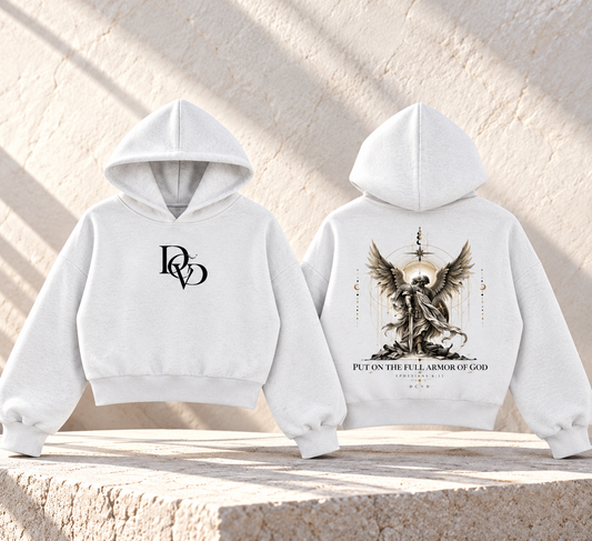 Essential Cropped Hoodie EPHESIANS 16:11