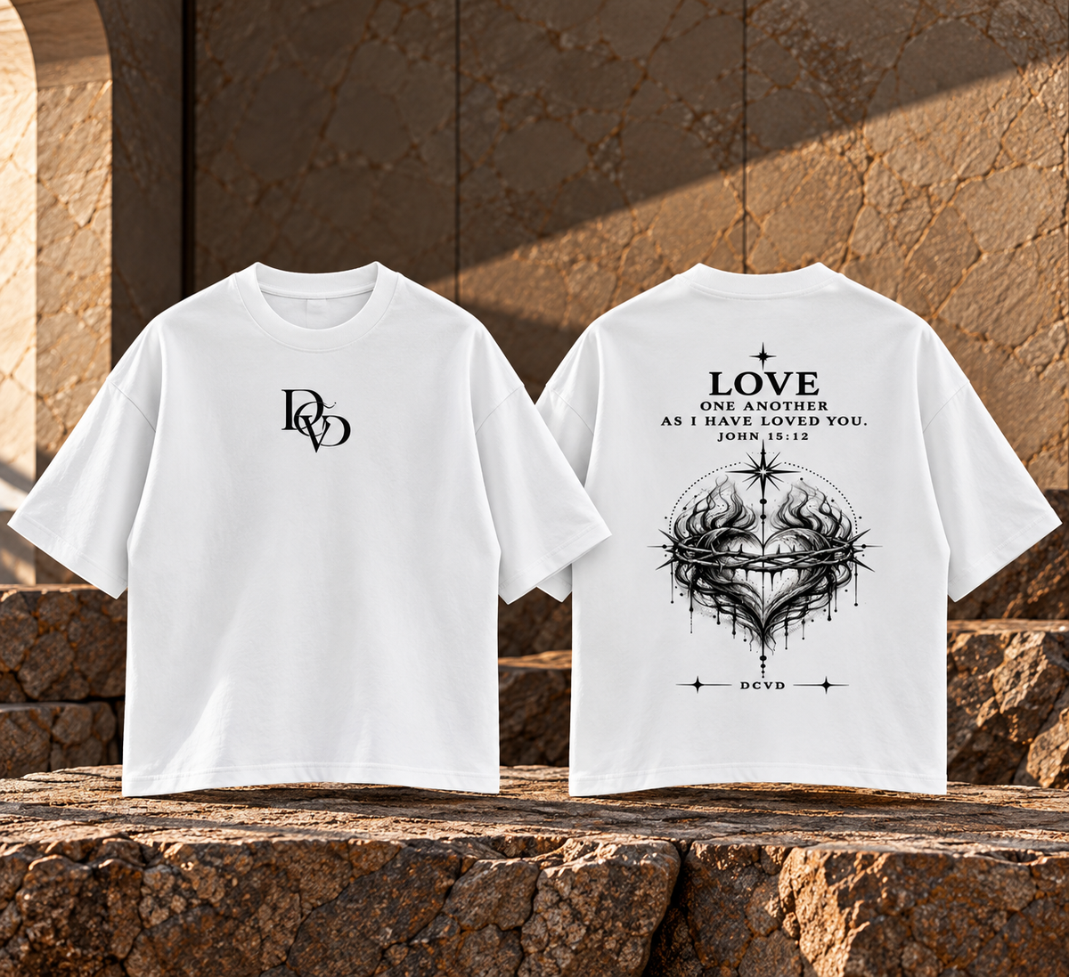 Essential Cotton T-Shirt JOHN 15:12