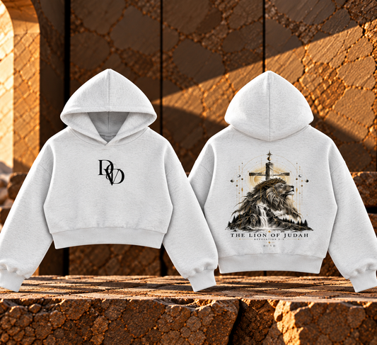 Essential Cropped Hoodie REVELATIONS 5:5