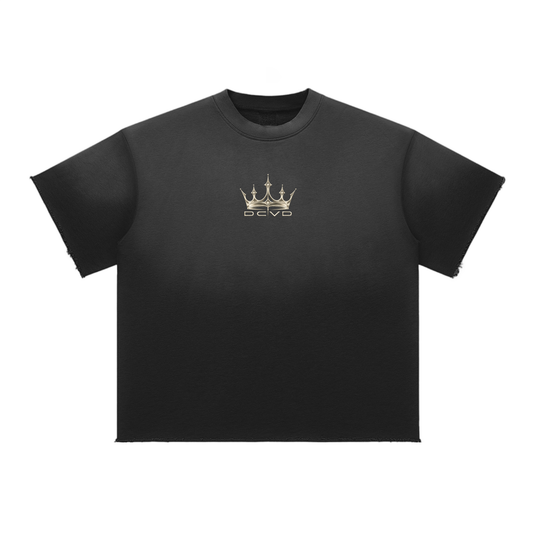 Sun Fade Raw Edge T-Shirt