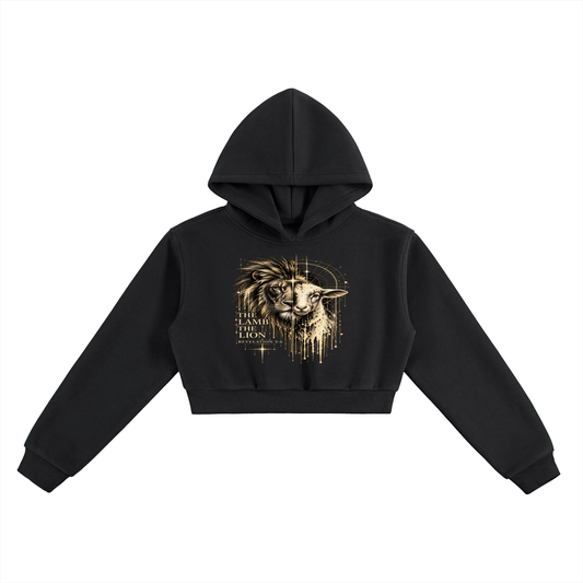 Essential Cropped Hoodie Revelation 5:6