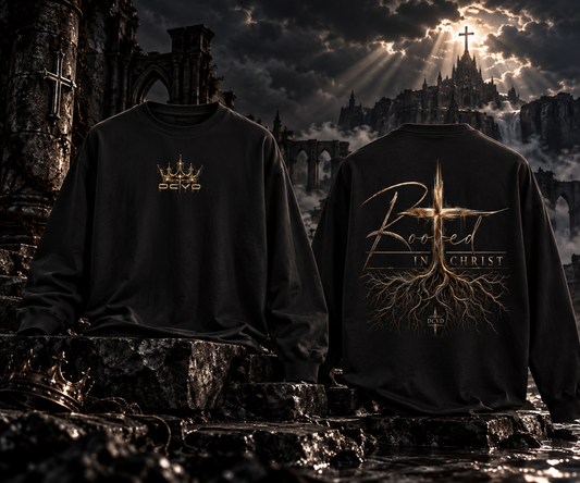 Essential Crewneck Long-Sleeve T-Shirt ROOTED