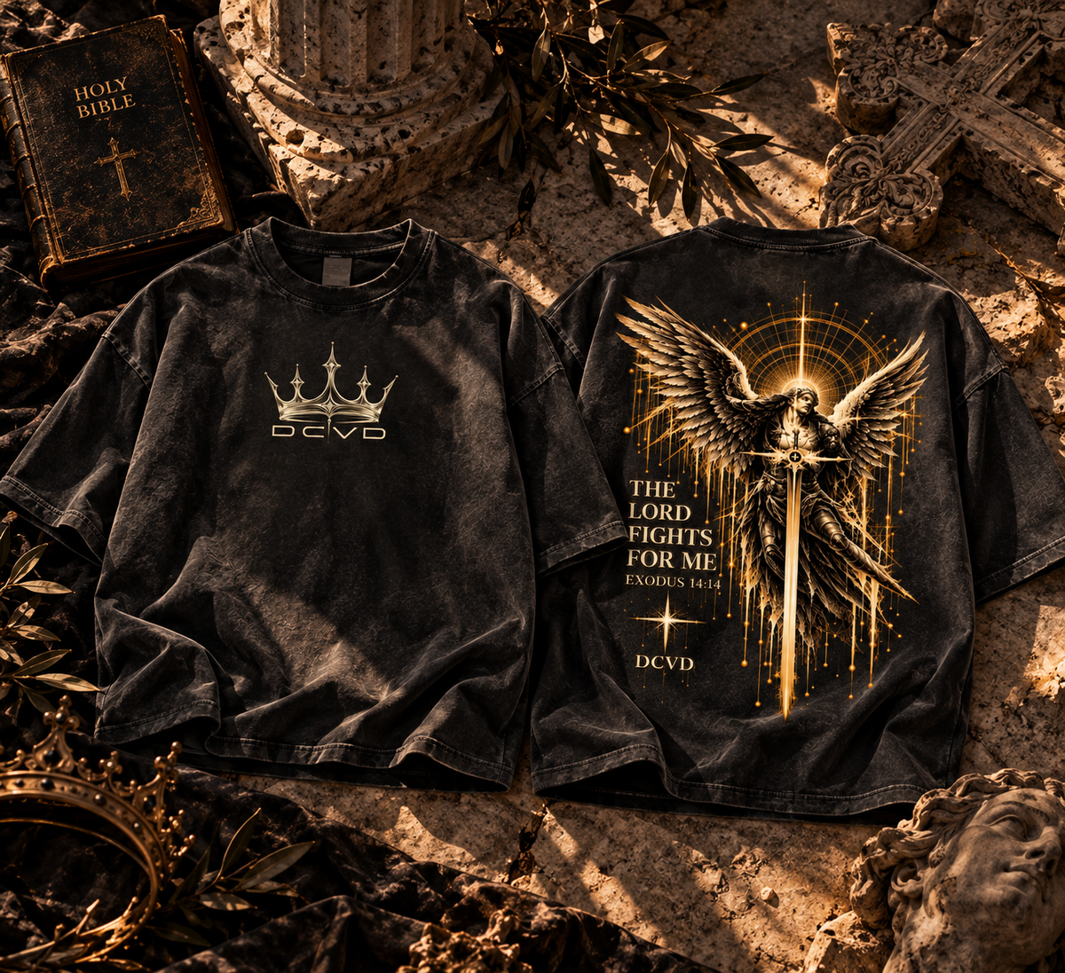 Unisex Oversized T-Shirt EXODUS 14:14