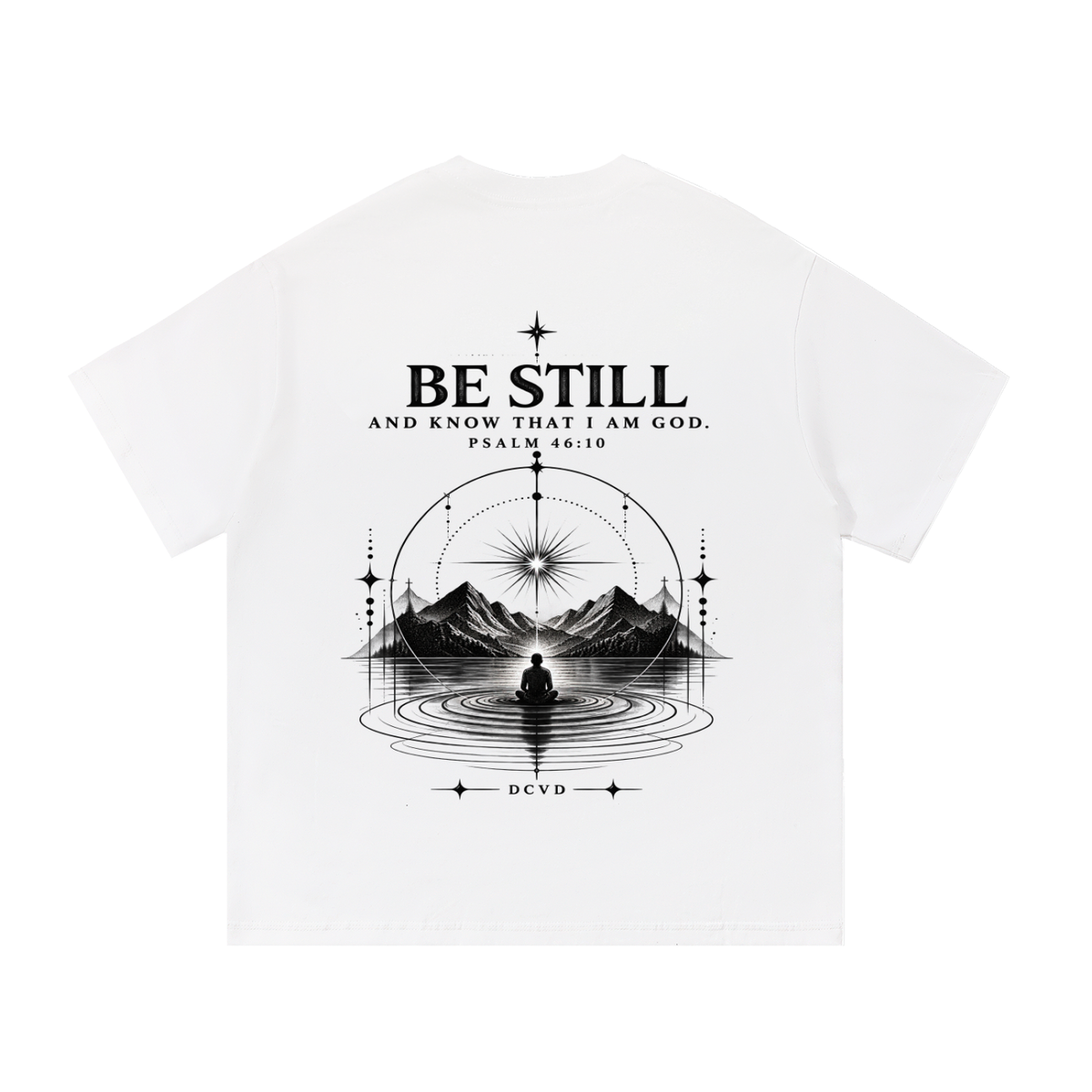 Essential Cotton T-Shirt PSALM 46:10