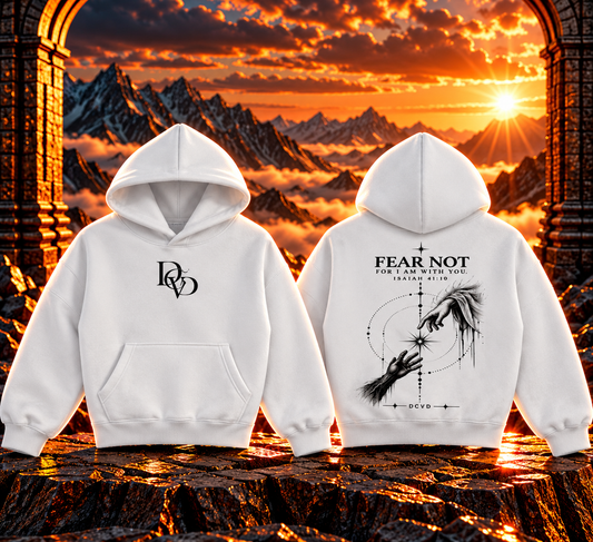 Oversize Fleeced Hoodie  ISAIAH 41:10