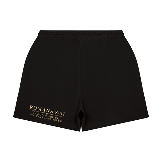 Men's Pocketed Compression-Lined Performance Shorts ROMANS 8:31