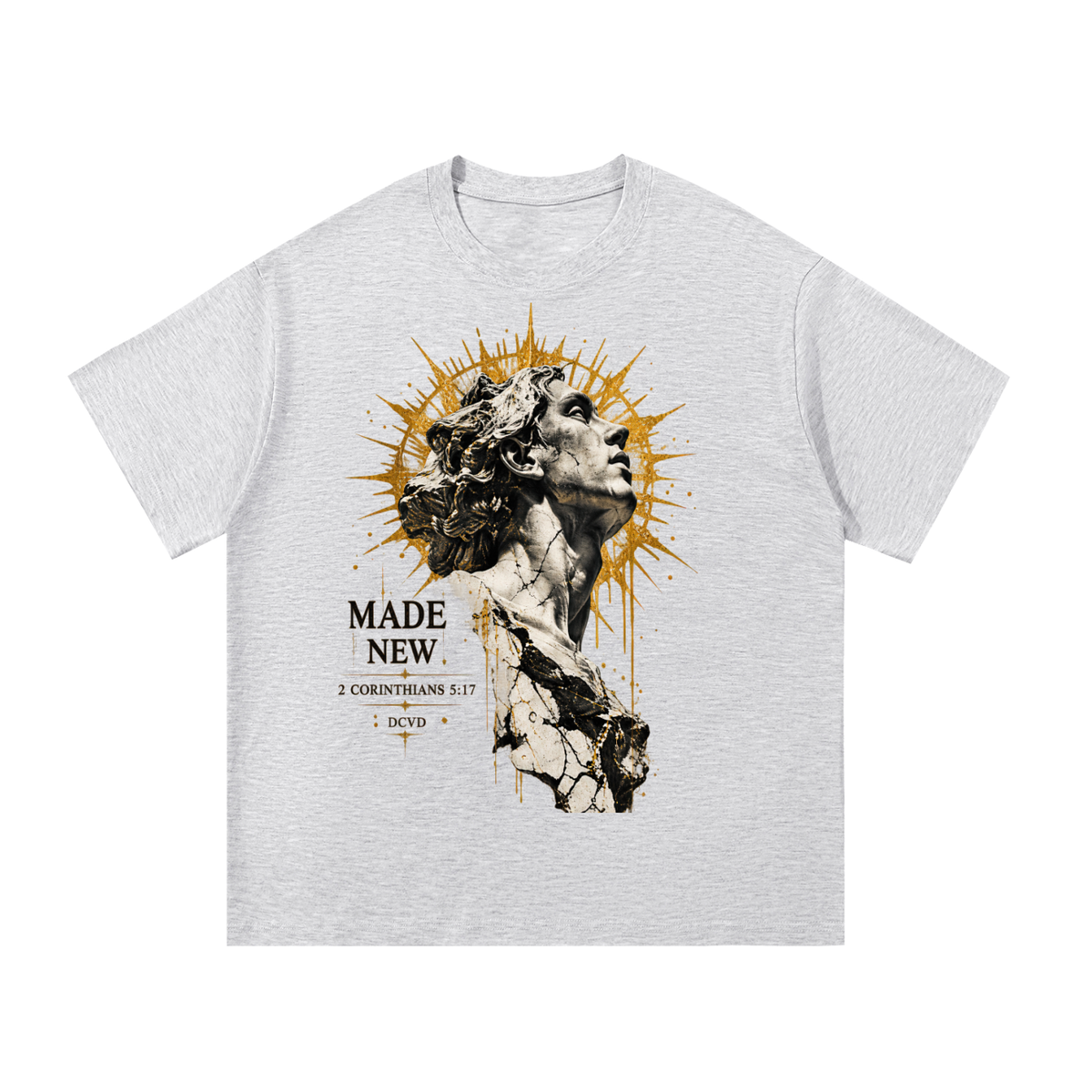 Essential Cotton T-Shirt MADE NEW 2 Corinthians 5:17