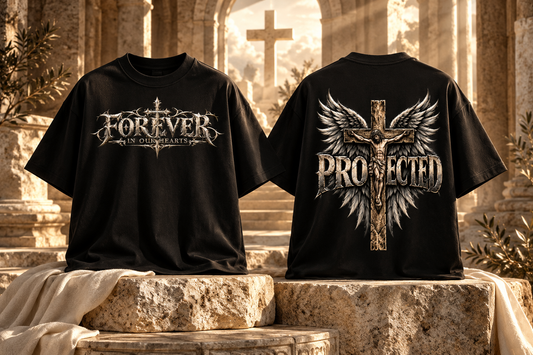 Essential Cotton T-Shirt PROTECTED BUFF