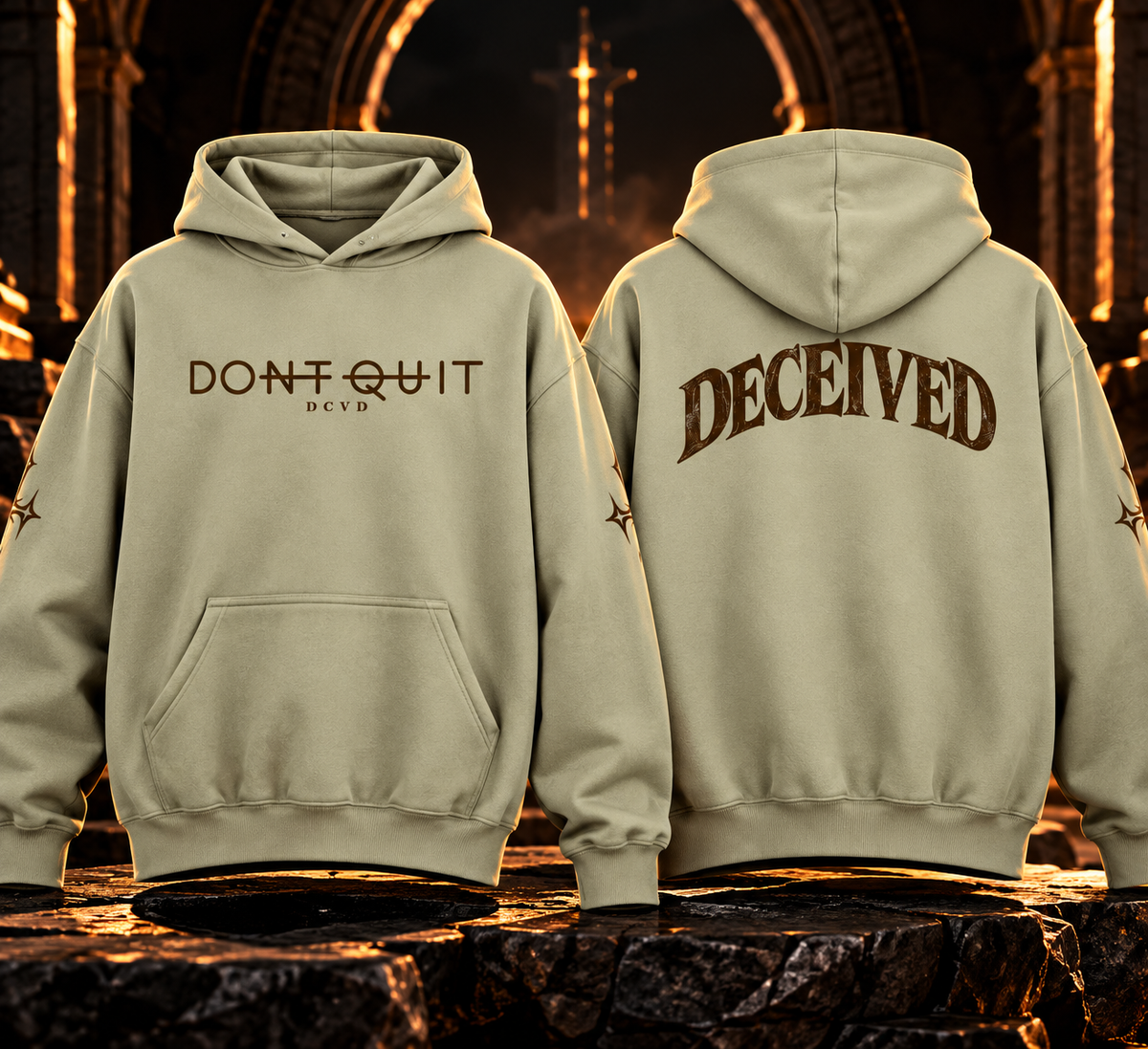 Fleeced Boxy Hoodie