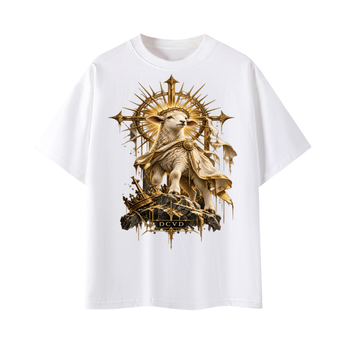 Essential Cotton T-Shirt THE GOLDEN LAMB.