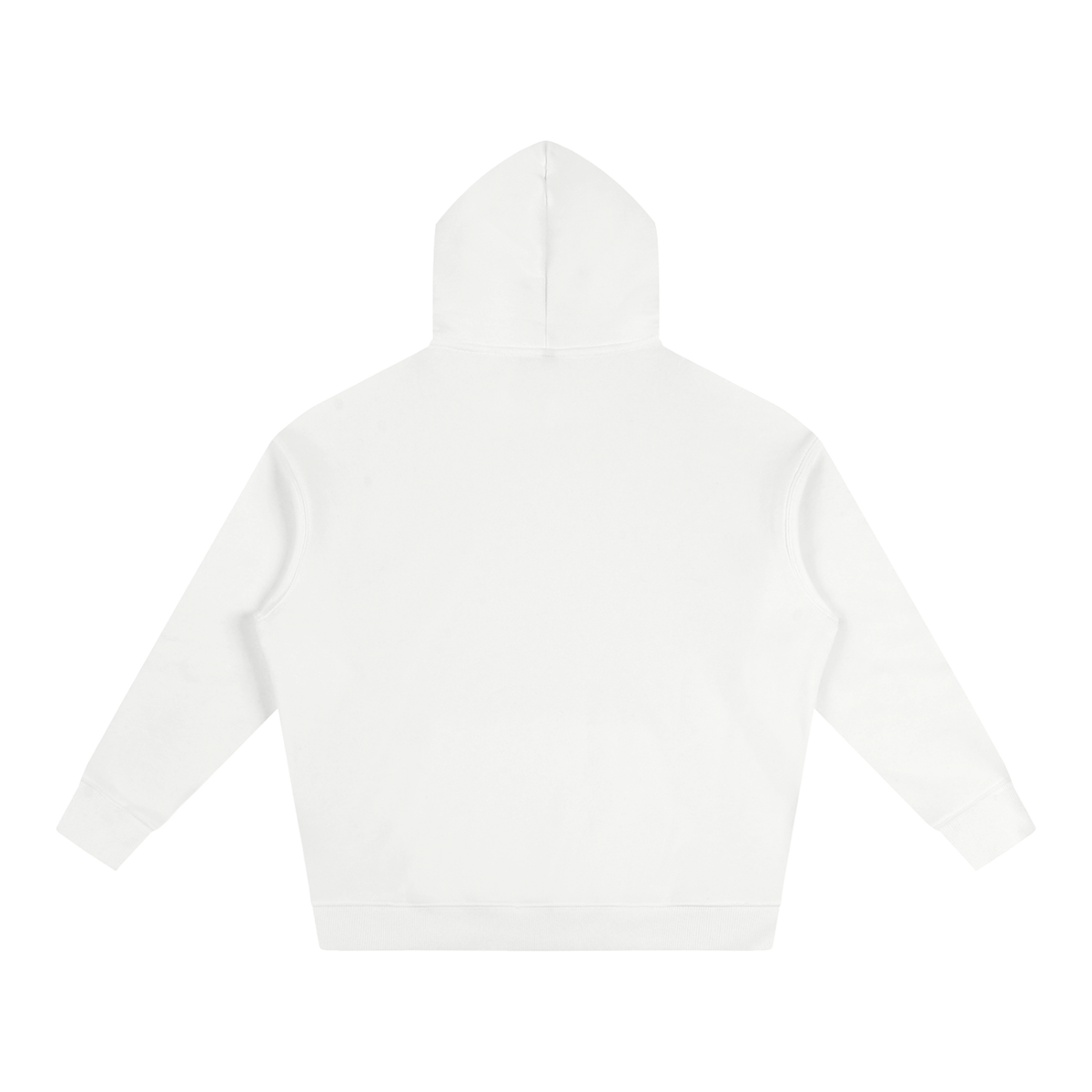 Oversize Fleeced Hoodie Thousand Black Birds Vision