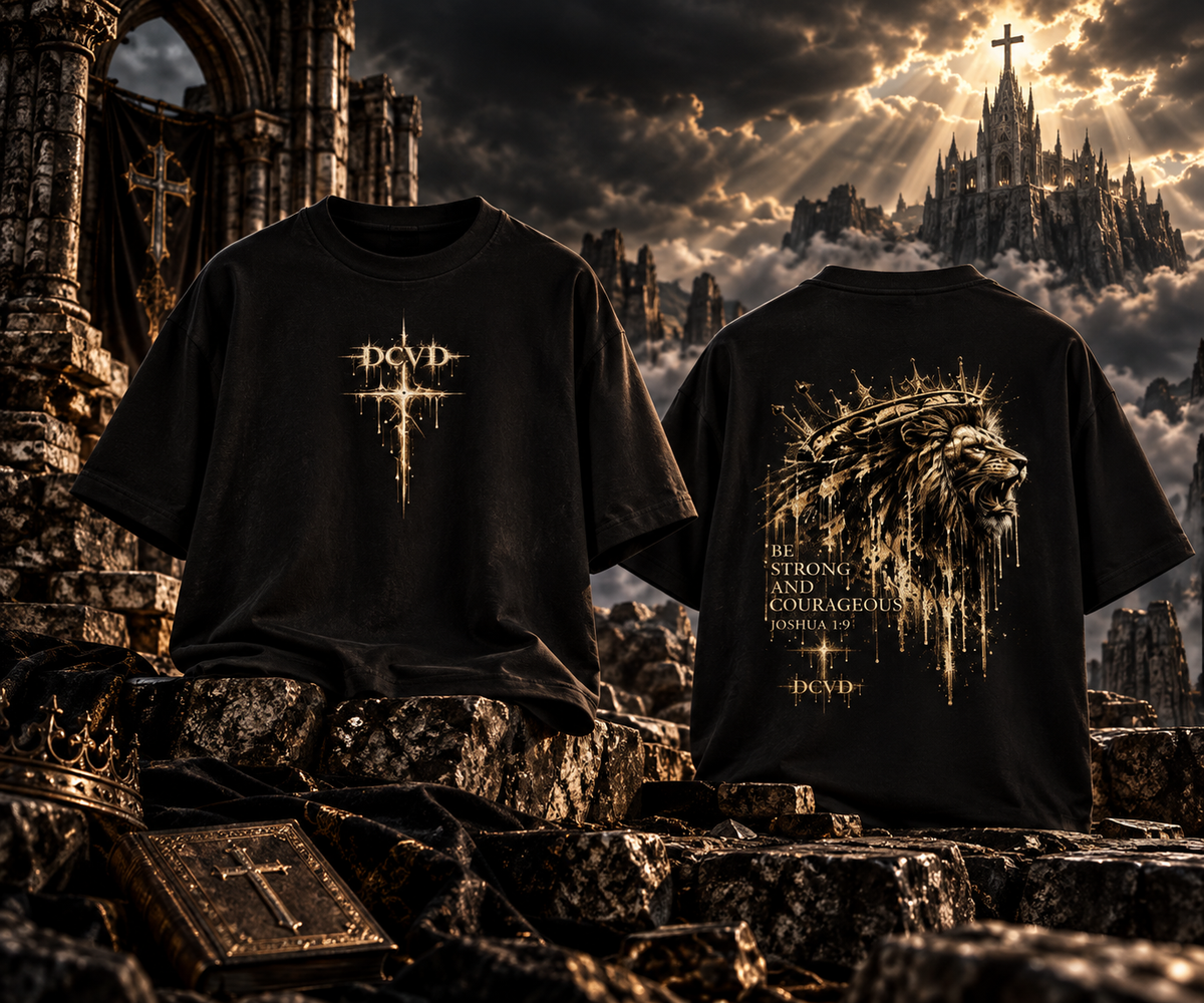 Essential Cotton T-Shirt Joshua 1:9