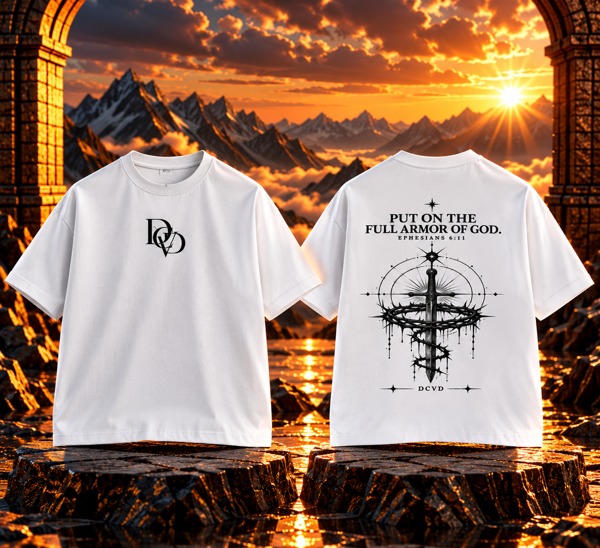 Essential Cotton T-Shirt EPHESIANS 6:11