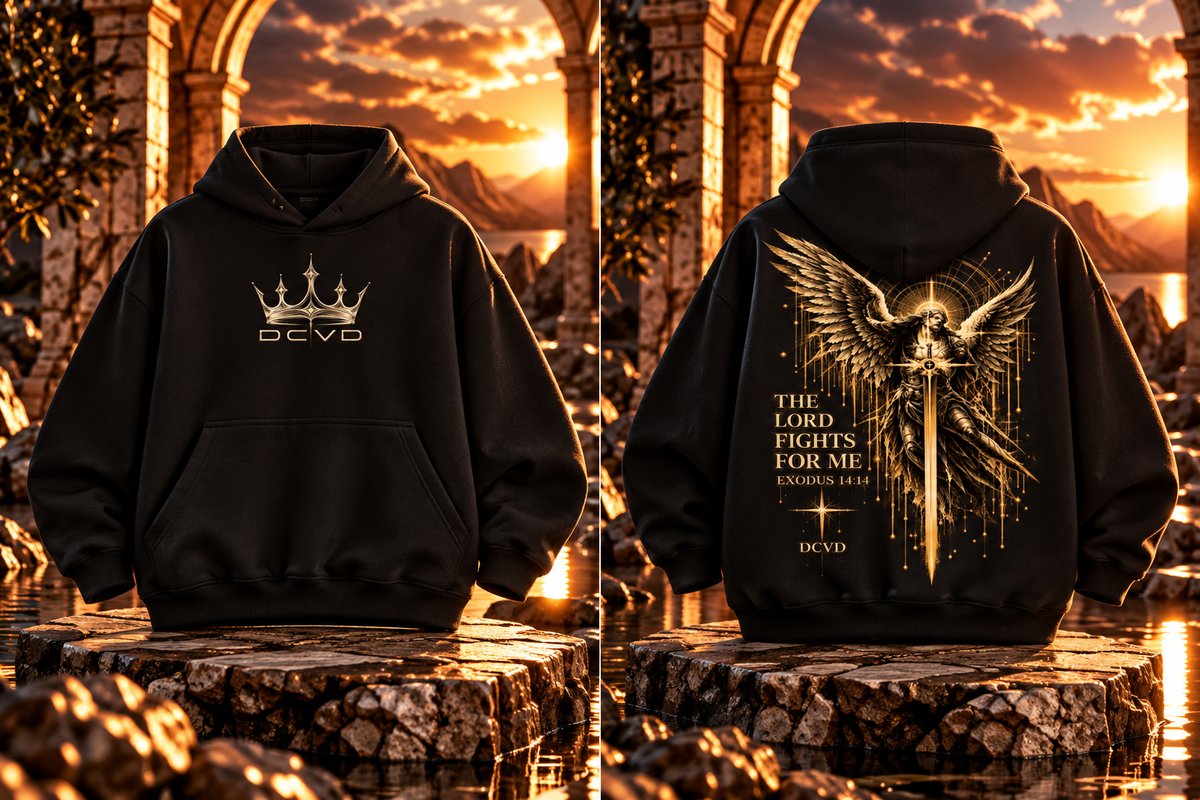 Fleeced Boxy Hoodie EXODUS 14:14