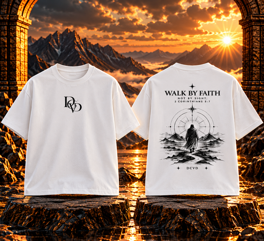 Essential Cotton T-Shirt 2 CORINTHIANS 5:7