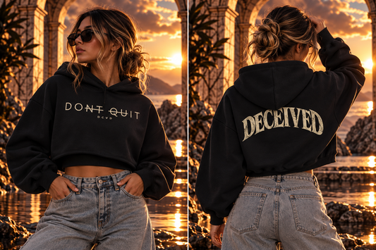 Essential Cropped Hoodie