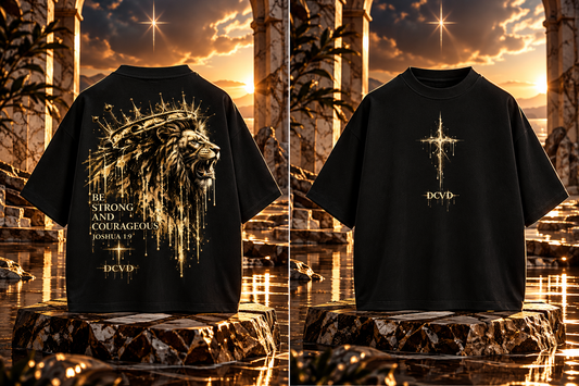 Unisex Oversized T-Shirt Joshua 1:9