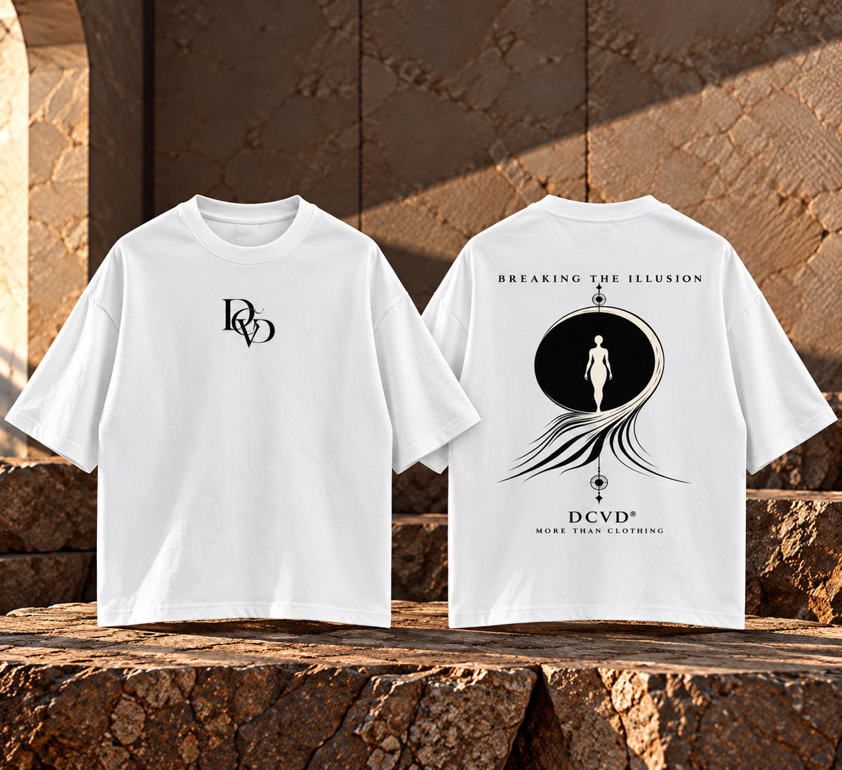Essential Cotton T-Shirt BREAK THE ILLUSION