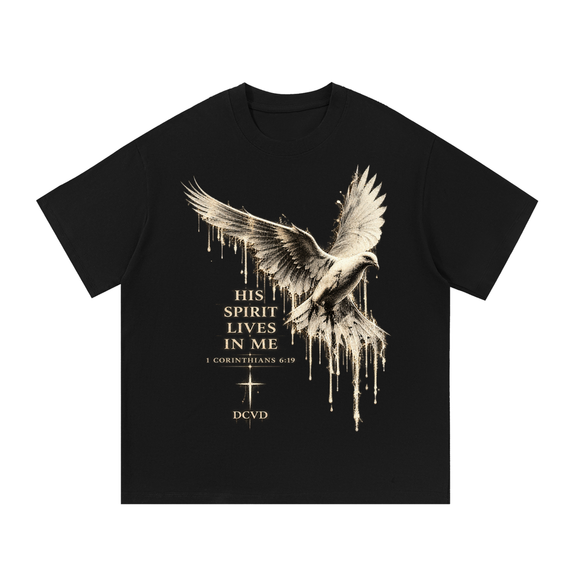 Essential Cotton T-Shirt 1 Corinthians 6:19